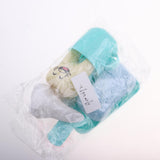 Maxbell 6Pcs Household Toiletries Toothbrush Teeth Soap for 25cm Mellchan Doll Green