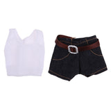 Maxbell Fashionable Casual Two-piece Outfits Vest And Pants For 30cm Barbie Dolls
