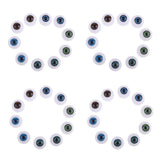 Maxbell 5 Pairs Acrylic Eyeballs Eyes for Newborn Baby Doll BJD Doll Accs DIY 24mm - Aladdin Shoppers