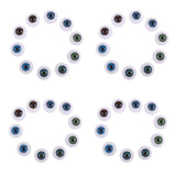 Maxbell 5 Pairs Acrylic Eyeballs Eyes for Newborn Baby Doll BJD Doll Accs DIY 24mm - Aladdin Shoppers