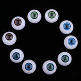 Maxbell 5 Pairs Acrylic Eyeballs Eyes for Newborn Baby Doll BJD Doll Accs DIY 24mm - Aladdin Shoppers