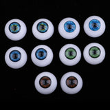 Maxbell 5 Pairs Acrylic Eyeballs Eyes for Newborn Baby Doll BJD Doll Accs DIY 24mm - Aladdin Shoppers