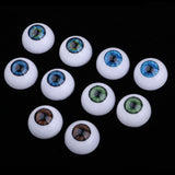 Maxbell 5 Pairs Acrylic Eyeballs Eyes for Newborn Baby Doll BJD Doll Accs DIY 20mm - Aladdin Shoppers