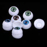 Maxbell 20inch Vinyl Unpainted Reborn Doll Head Mold Kits with Eyes DIY Making Accs