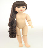 Maxbell Beautiful 45cm DIY Nude Jointed Dolls for SD BJD Girl Doll Ball Jointed Doll