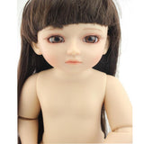 Maxbell Beautiful 45cm DIY Nude Jointed Dolls for SD BJD Girl Doll Ball Jointed Doll