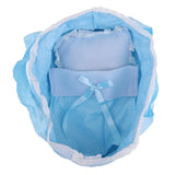 Maxbell Lovely Baby Doll Sleeping Bag Set for 26-28cm Dolls Accessories Pink&Blue