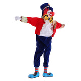 Maxbell 2Pcs 41cm Funny Clown Man Doll Wearing Clothes Halloween Ornament Kids Gift