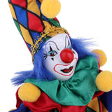 Maxbell 2Pcs 41cm Funny Clown Man Doll Wearing Clothes Halloween Ornament Kids Gift