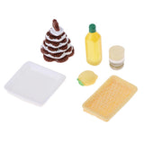 Maxbell Kitchen Morning Food Resin Pinecone Cake Model Dollhouse Miniature 1/12