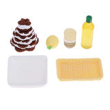 Maxbell Kitchen Morning Food Resin Pinecone Cake Model Dollhouse Miniature 1/12