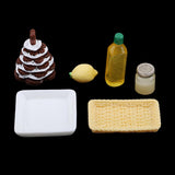 Maxbell Kitchen Morning Food Resin Pinecone Cake Model Dollhouse Miniature 1/12