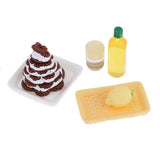 Maxbell Kitchen Morning Food Resin Pinecone Cake Model Dollhouse Miniature 1/12