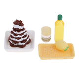Maxbell Kitchen Morning Food Resin Pinecone Cake Model Dollhouse Miniature 1/12