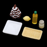 Maxbell Kitchen Morning Food Resin Pinecone Cake Model Dollhouse Miniature 1/12