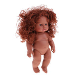 Maxbell 30cm Vinyl Newborn Girl Doll Nude Baby Doll Model For Kids Sleeping Toy