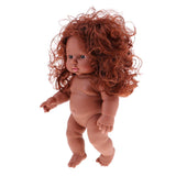 Maxbell 30cm Vinyl Newborn Girl Doll Nude Baby Doll Model For Kids Sleeping Toy