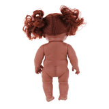 Maxbell 30cm Vinyl Lifelike Baby Doll African-American Doll Nude Baby Doll Model