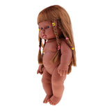 Maxbell 30cm Realistic Baby Doll Vinyl African-American Infant Nude Body Baby Dolls