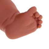 Maxbell 30cm Realistic Baby Doll Vinyl African-American Infant Nude Body Baby Dolls
