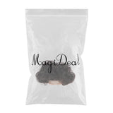 Maxbell Dolls Wig Big Hair With Scalp Cap For Mini Blythe Doll DIY Making Black - Aladdin Shoppers