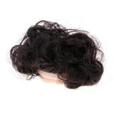 Maxbell Dolls Wig Big Hair With Scalp Cap For Mini Blythe Doll DIY Making Black - Aladdin Shoppers