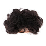 Maxbell Dolls Wig Big Hair With Scalp Cap For Mini Blythe Doll DIY Making Black - Aladdin Shoppers