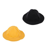 Maxbell For 20cm Doll and Bears Yellow Lovely Round Cap Hat Casual Outfit Dress Up Accessory - Aladdin Shoppers