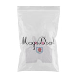 Maxbell Lovely Flower Overalls Shoulder Strap Pants For 1/8 BJD MSD BB Dolls White - Aladdin Shoppers