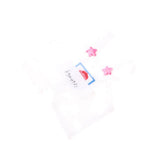 Maxbell Lovely Flower Overalls Shoulder Strap Pants For 1/8 BJD MSD BB Dolls White - Aladdin Shoppers