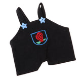 Maxbell Lovely Flower Overalls Shoulder Strap Pants For 1/8 BJD MSD BB Dolls Black - Aladdin Shoppers