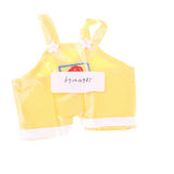 Maxbell Lovely Flower Overalls Shoulder Strap Pants For 1/8 BJD MSD BB Dolls Yellow
