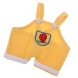 Maxbell Lovely Flower Overalls Shoulder Strap Pants For 1/8 BJD MSD BB Dolls Yellow