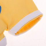 Maxbell Lovely Flower Overalls Shoulder Strap Pants For 1/8 BJD MSD BB Dolls Yellow