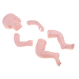 Maxbell 20inch Unpainted Reborn Full Limb Mold & Cloth Body Baby Supplies DIY Decor