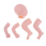 Maxbell 20inch Unpainted Reborn Full Limb Mold & Cloth Body Baby Supplies DIY Decor