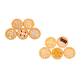 Maxbell 5 Set 1/12 Dollhouse Miniature Kitchen Food Set Steamed Dumplings Dessert A