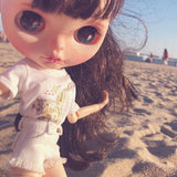 Maxbell Denim Shorts for 1/6 Blythe Licca Doll Outfit Doll Clothes Accessories Blue - Aladdin Shoppers