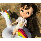 Maxbell Denim Shorts for 1/6 Blythe Licca Doll Outfit Doll Clothes Accessories Blue - Aladdin Shoppers