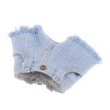 8xDenim Shorts for 1/6 Blythe Licca Doll Outfit Doll Clothes Accessories Blue