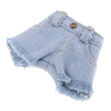 Maxbell Denim Shorts for 1/6 Blythe Licca Doll Outfit Doll Clothes Accessories Blue - Aladdin Shoppers