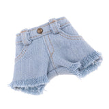 Maxbell Denim Shorts for 1/6 Blythe Licca Doll Outfit Doll Clothes Accessories Blue - Aladdin Shoppers