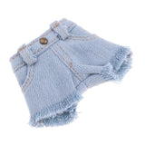 8xDenim Shorts for 1/6 Blythe Licca Doll Outfit Doll Clothes Accessories Blue
