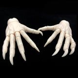 Maxbell 1/3 Jointed Hands SD BJD Unisex Hands Super Dollfie Halloween Making Props