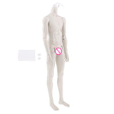 Maxbell Male Doll Nude Body Ball Jointed Model For 1/3 BJD Doll DIY Parts White Skin