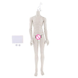 Maxbell Male Doll Nude Body Ball Jointed Model For 1/3 BJD Doll DIY Parts White Skin