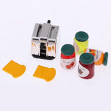 Maxbell 1/12 Dollhouse Miniature Kitchen Supplies Microwave & Bread Maker with Food