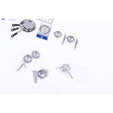 Maxbell 1/12 Dollhouse Miniature Kitchen Furniture Kit with Kitchenware Cookware Set