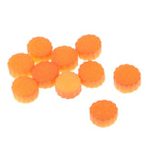 Maxbell 1/12 Dollhouse Miniatures 10pcs Mini Mooncakes Doll House Kitchen Decor