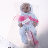 Maxbell 28cm Lifelike Vinyl Boy Baby Doll Costumed Newborn Girl Kid Learning Toy